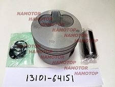 Поршни ДВС TOYOTA 3C "STD" (комп-кт) 13101-64151, 13101-64150, 13101-64210, 13103-64151, 13103-64150, 13103-64151. ALFIN/GAL